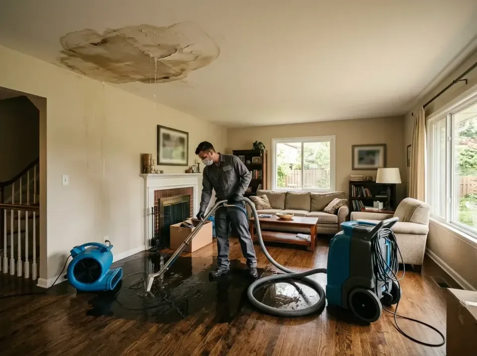 attic-pipe-burst-ceiling-drip-008 — frequently asked questions, Water Damage Restoration & Carpet Care in Cornelia, GA